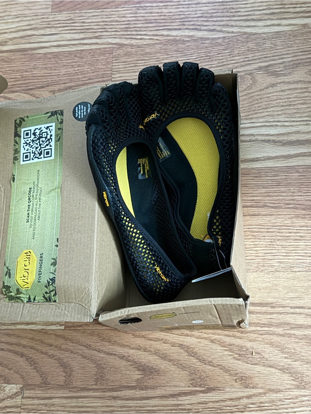 Vibram Womens Black FiveFingers